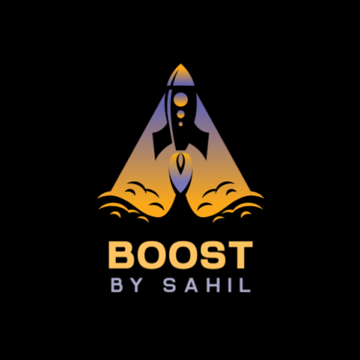 boostbysahil - logo